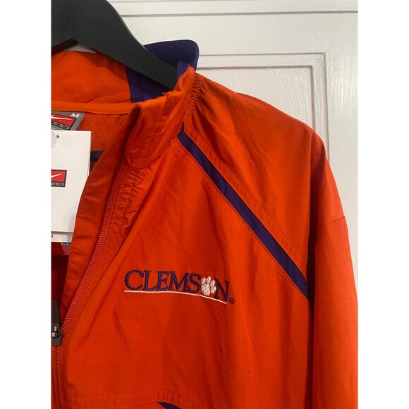 NWT Clemson Tigers Nike FitStorm Windbreaker Size Medium - Picture 3 of 10
